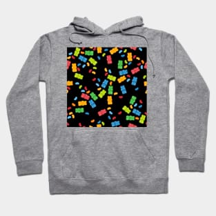 Gummies Pattern Wallpaper Hoodie